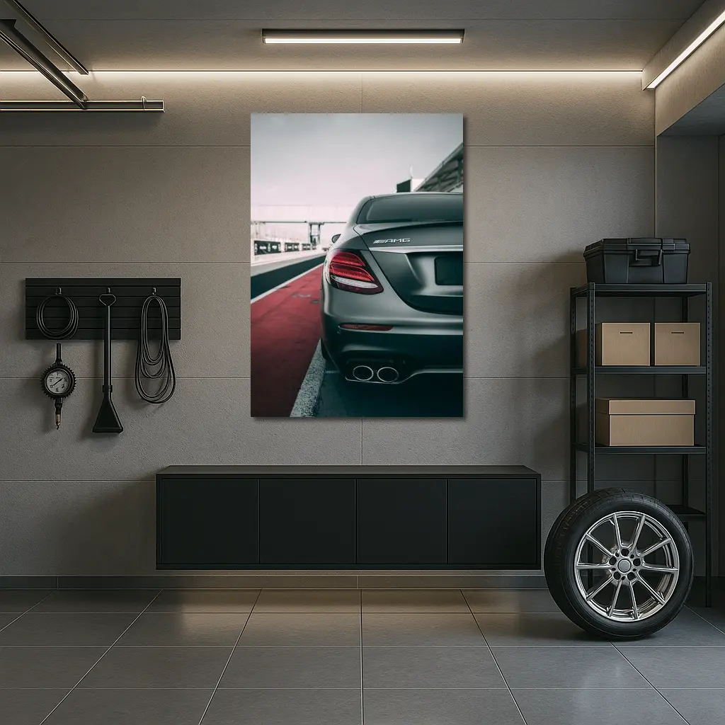 Mercedes AMG C63 Rear Track Day – Wall Art