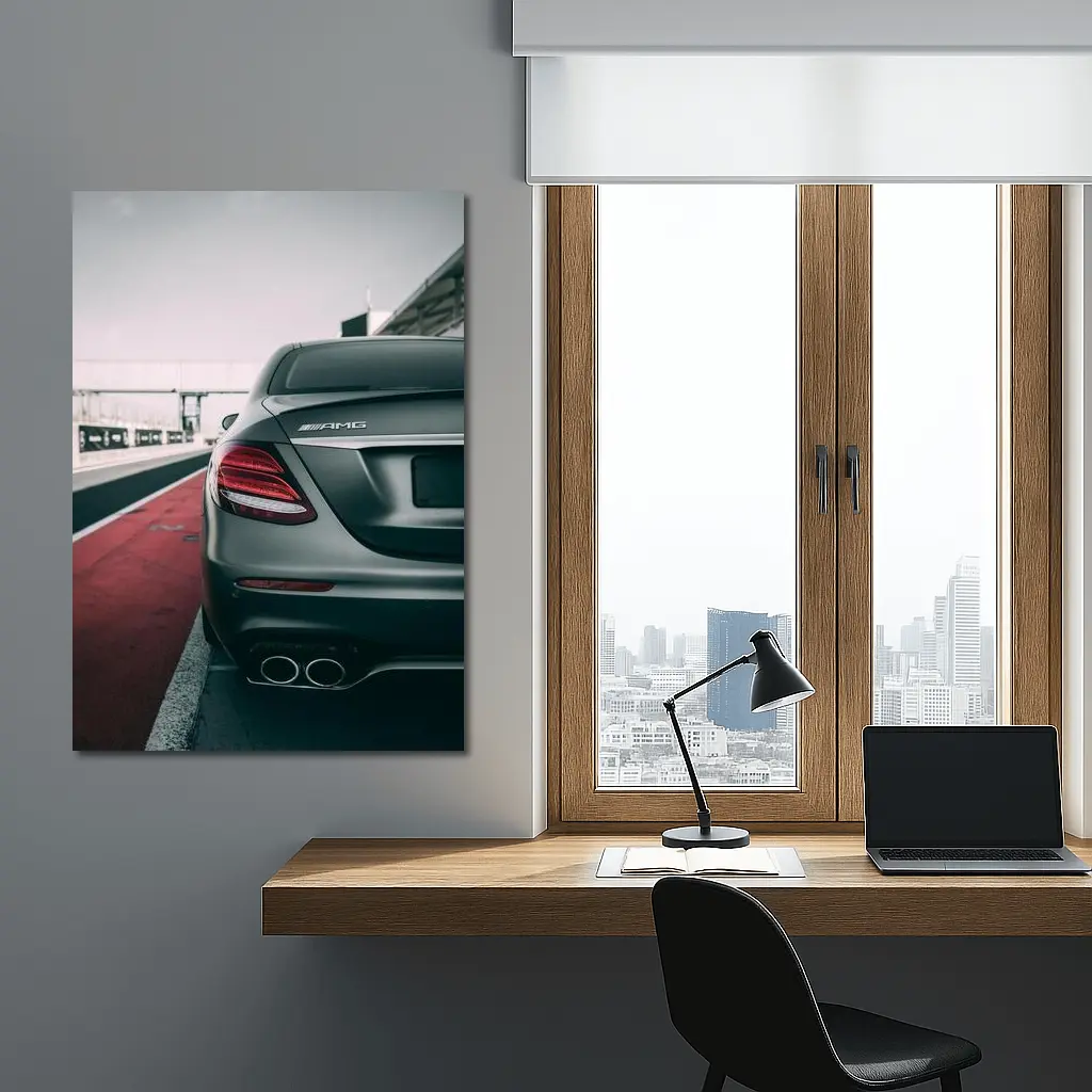 Mercedes AMG C63 Rear Track Day – Wall Art