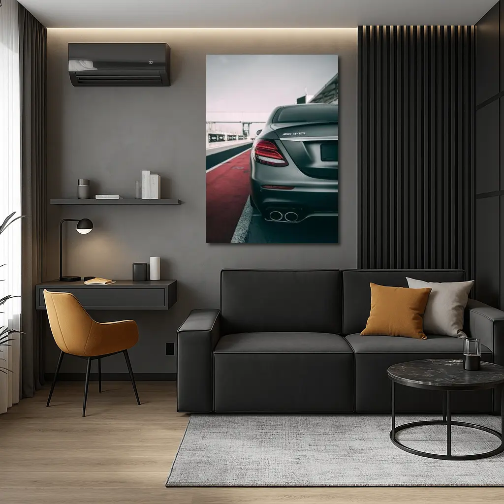 Mercedes AMG C63 Rear Track Day – Wall Art