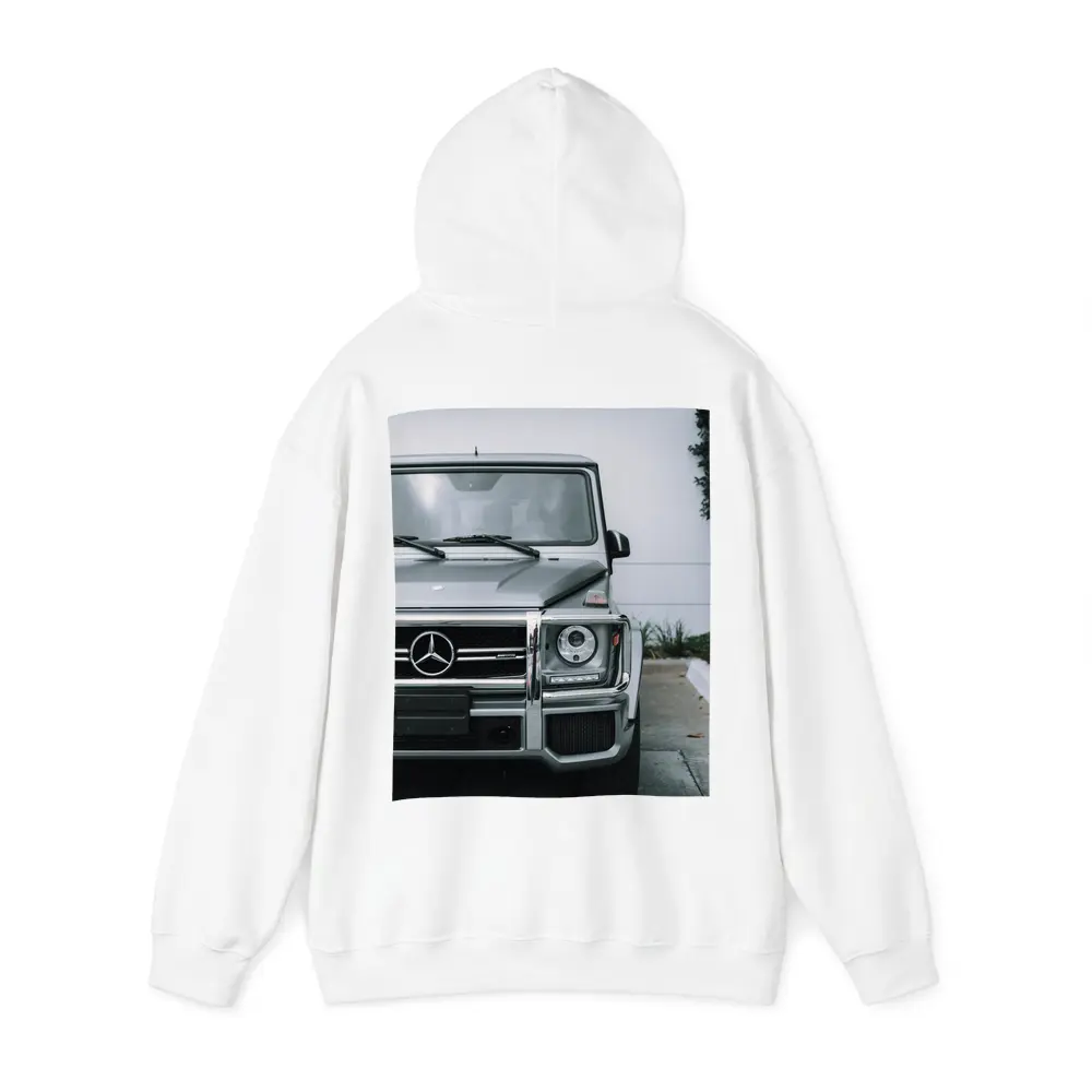 Mercedes G Class AMG Silver Front View – Hoodies