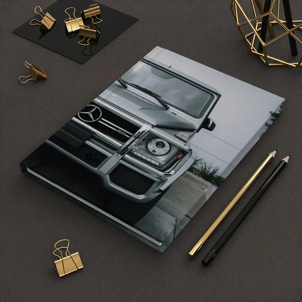 Mercedes G Class AMG Silver Front View – Notebooks