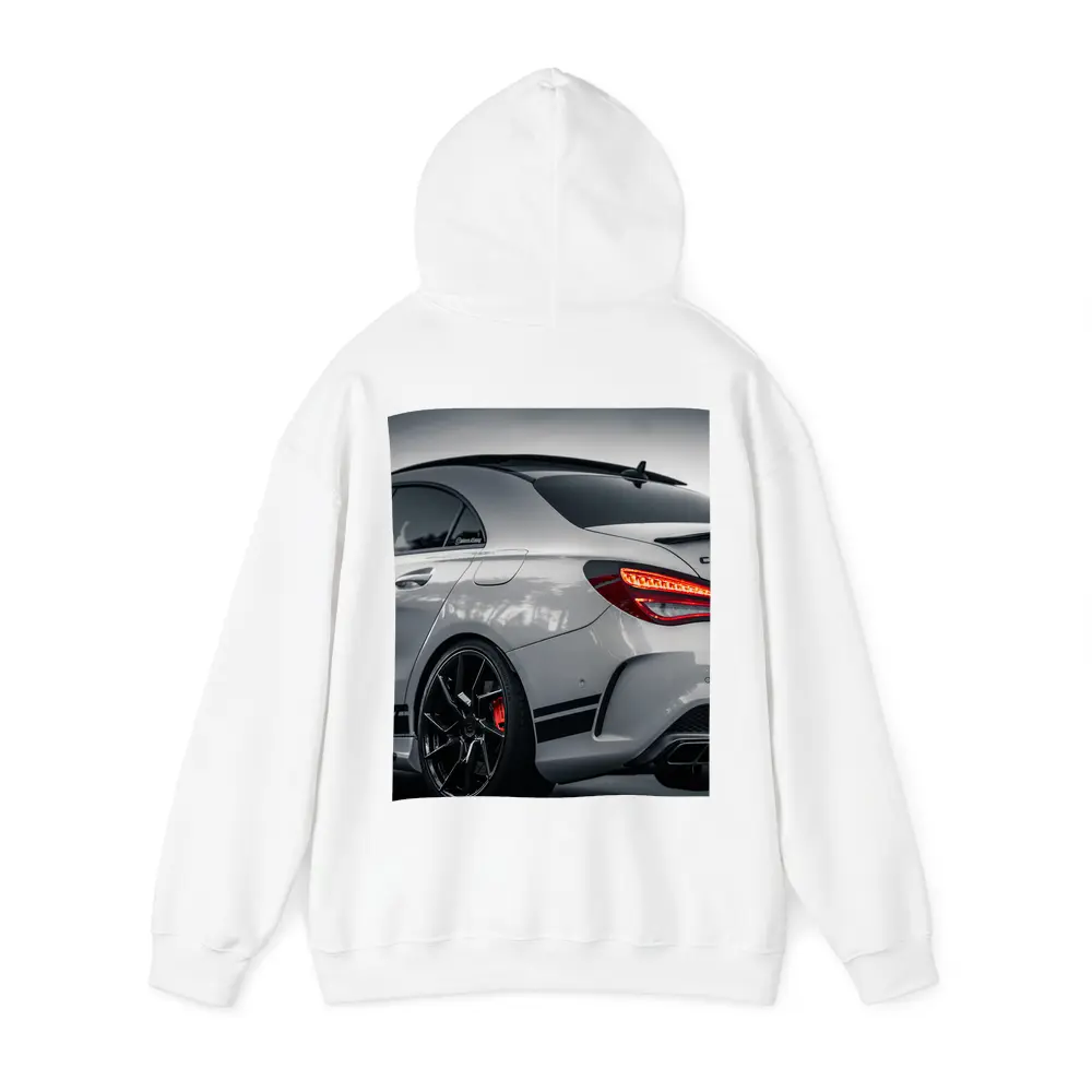 Mercedes AMG Gray Sports Car Rear View – Hoodies