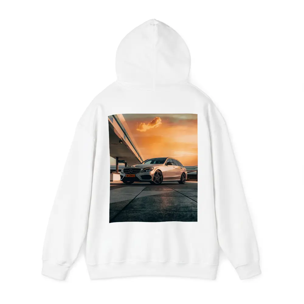 Mercedes C Class Estate Sunset Sky – Hoodies