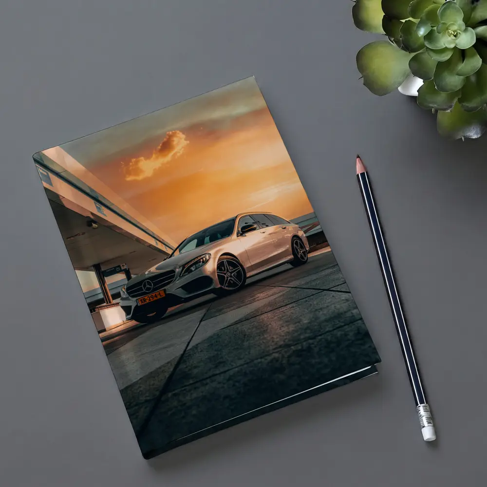 Mercedes C Class Estate Sunset Sky – Notebooks