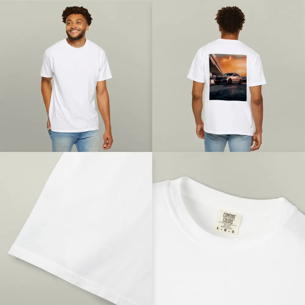 Mercedes C Class Estate Sunset Sky – T-Shirts