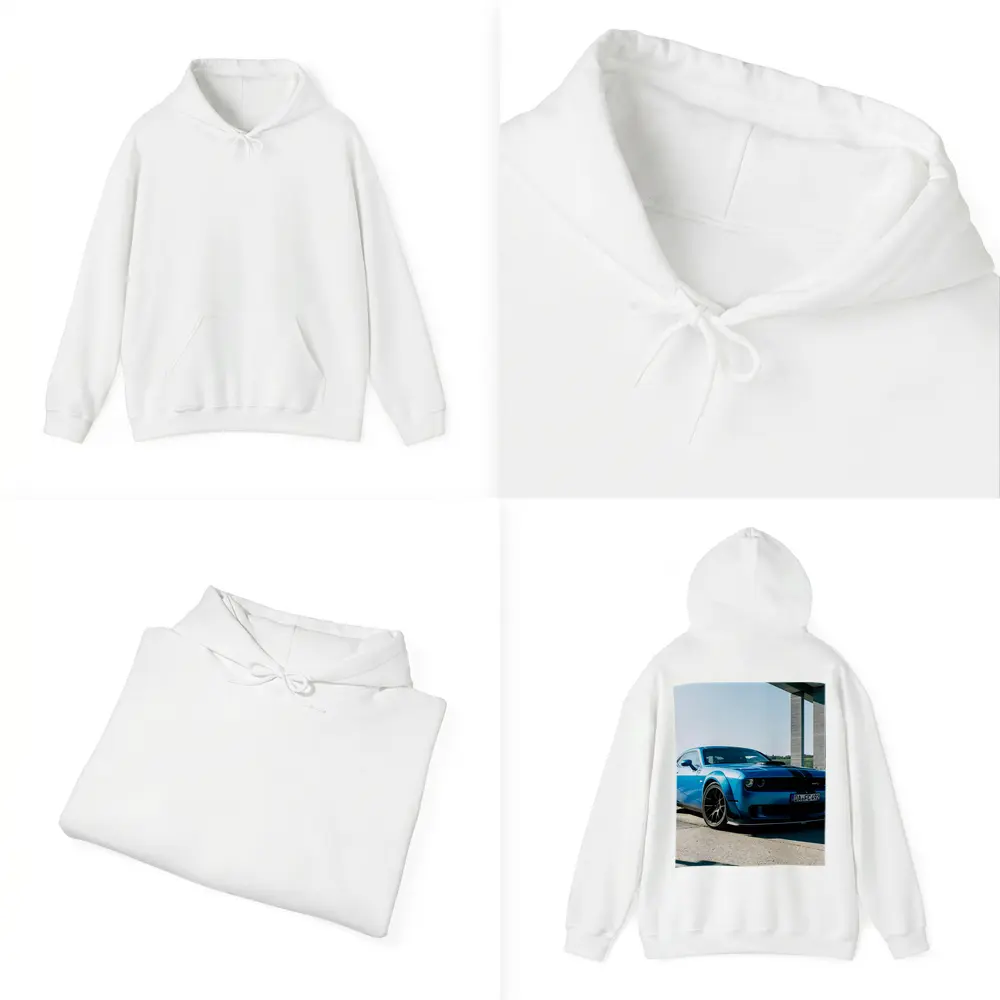 Dodge Challenger SRT Hellcat Blue Street – Hoodies