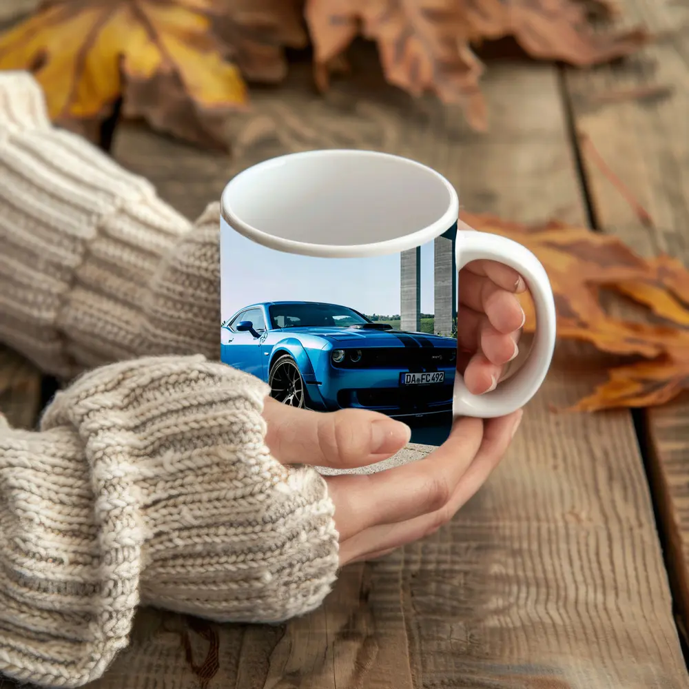 Dodge Challenger SRT Hellcat Blue Street – Mugs