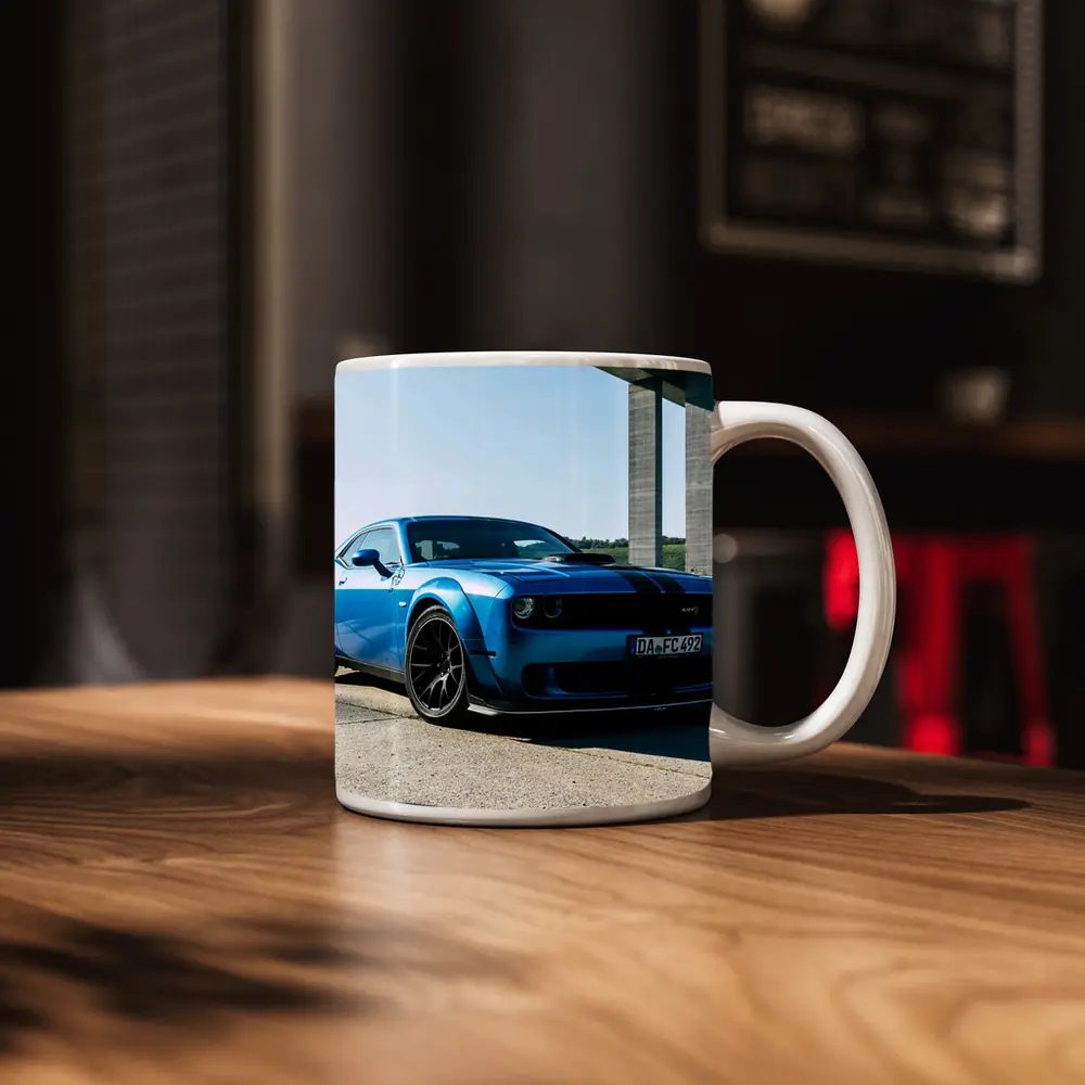 Dodge Challenger SRT Hellcat Blue Street – Mugs
