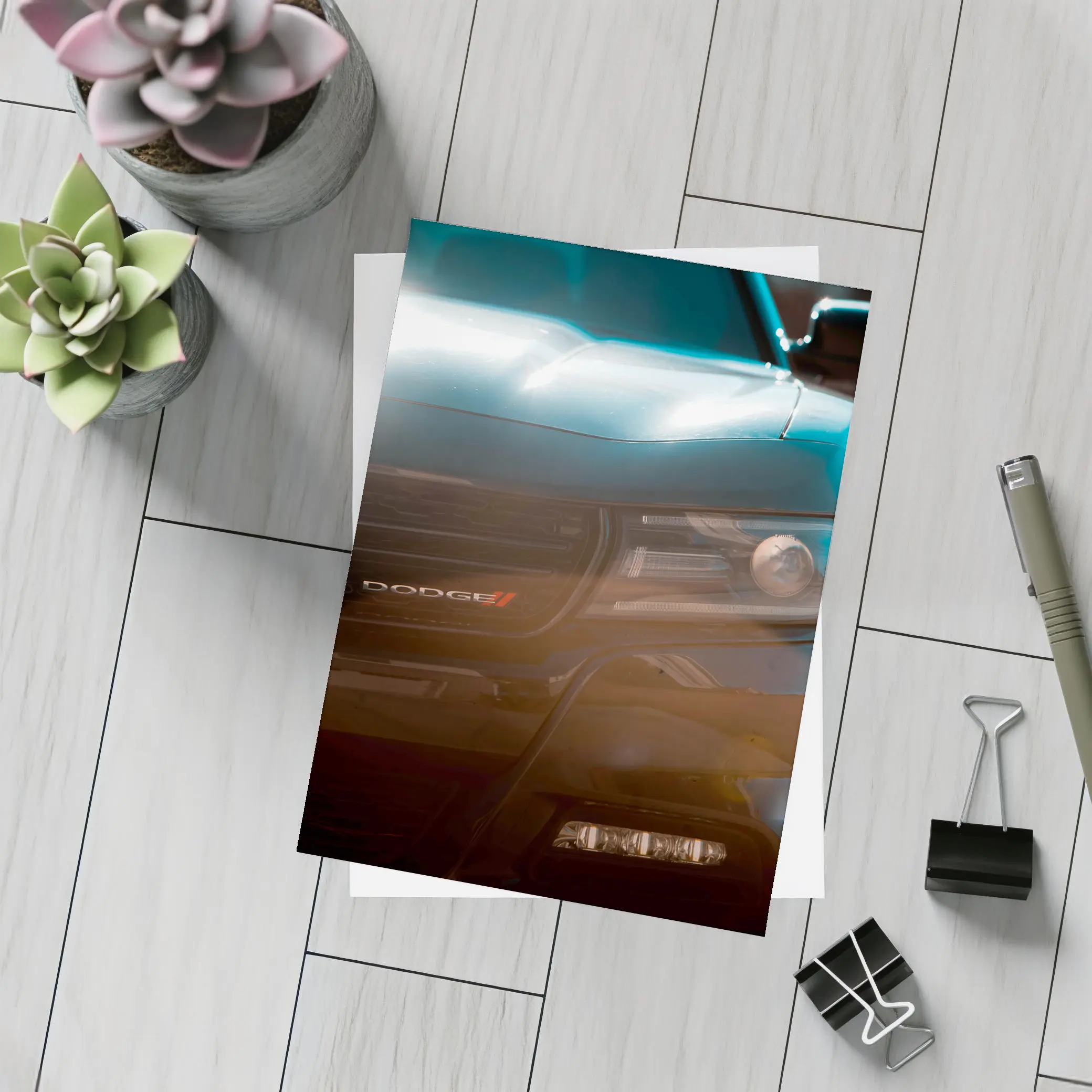 Dodge Charger Front Grille Dark Moody – Postcards
