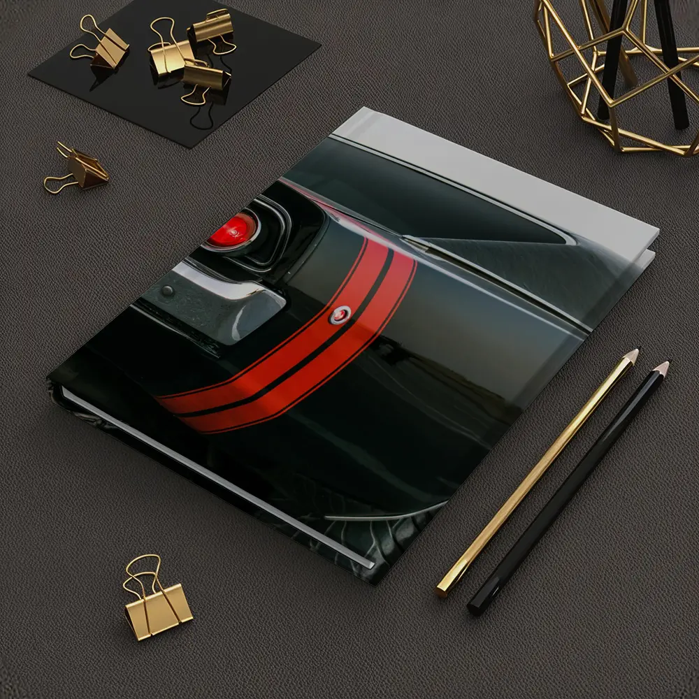 Dodge Charger Classic Black Muscle Car – Notebooks