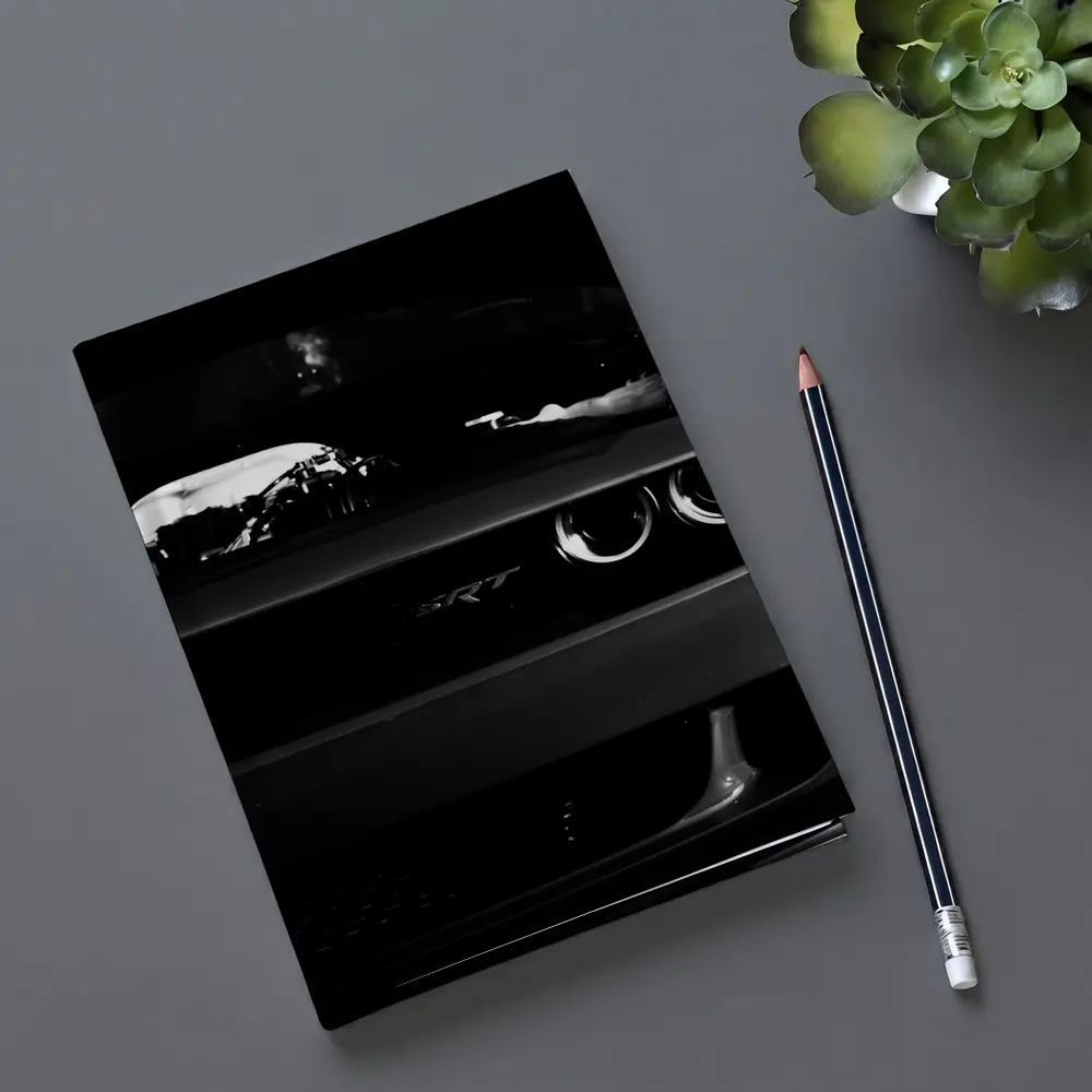 Dodge Challenger SRT Black and White – Notebooks