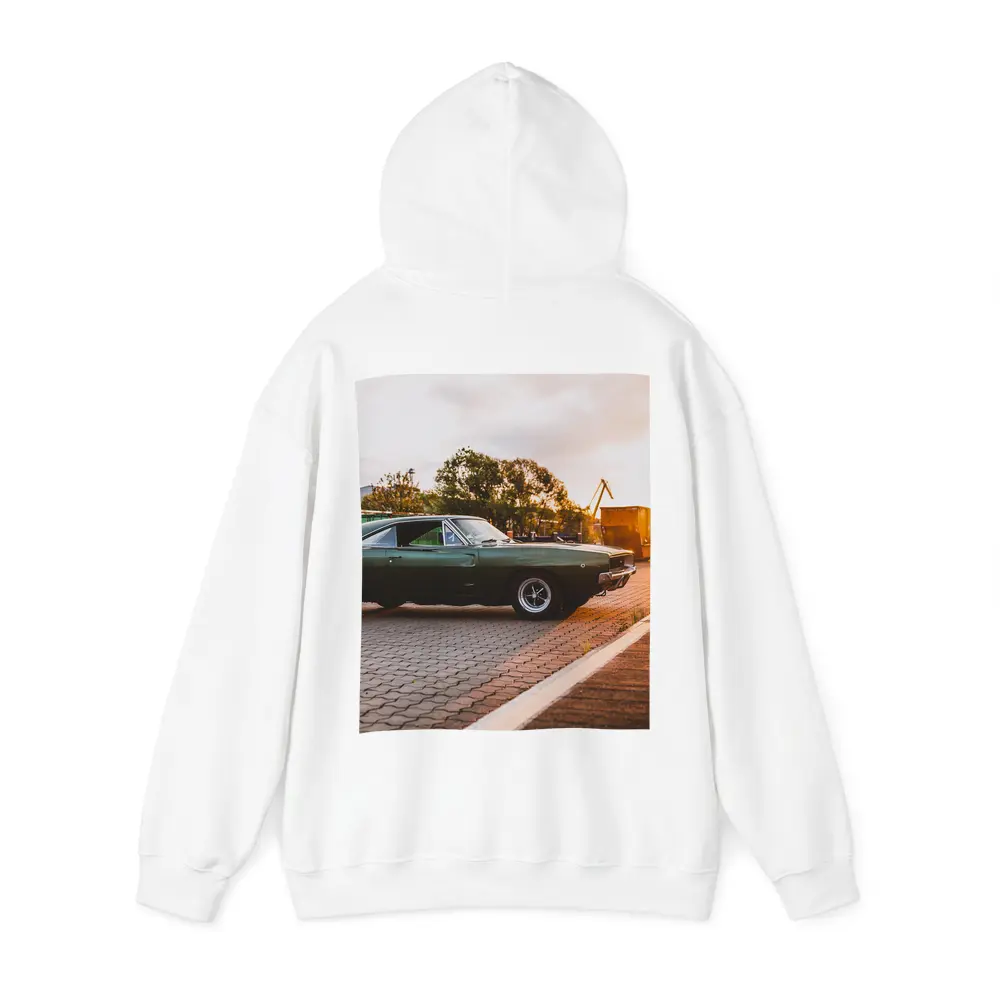 Dodge Charger Classic Muscle Car Sunset – Hoodies