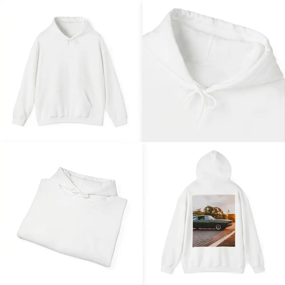 Dodge Charger Classic Muscle Car Sunset – Hoodies