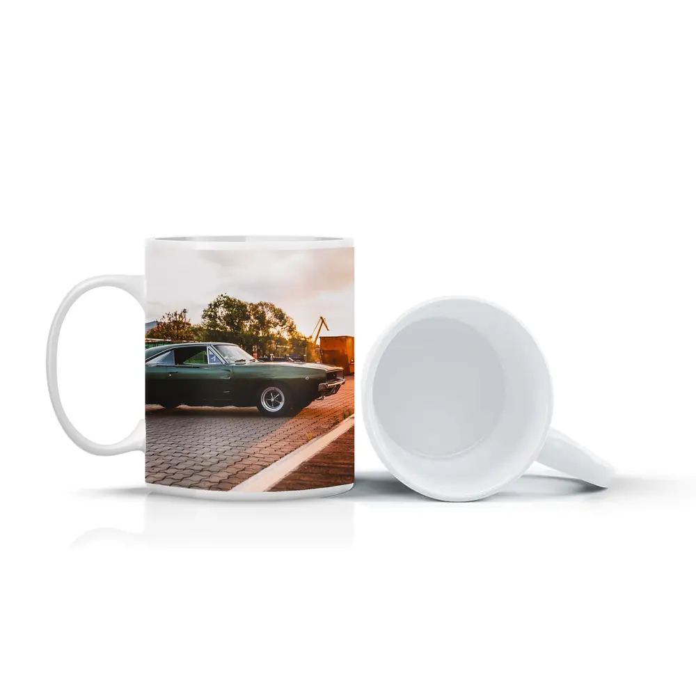 Dodge Charger Classic Muscle Car Sunset – Mugs