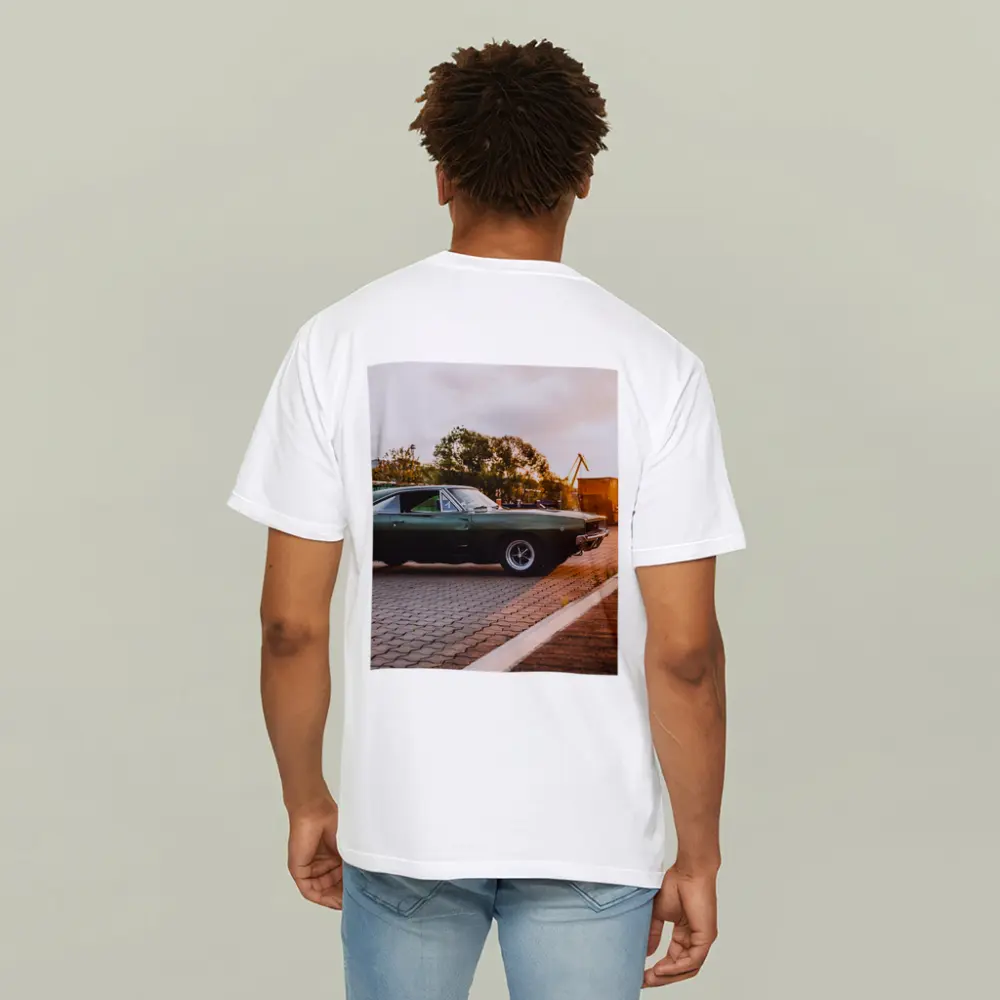 Dodge Charger Classic Muscle Car Sunset – T-Shirts