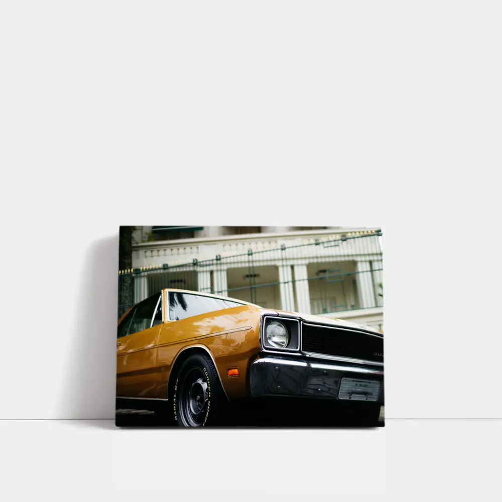 Dodge Charger Classic Muscle Car Street Shot – Wall Art
