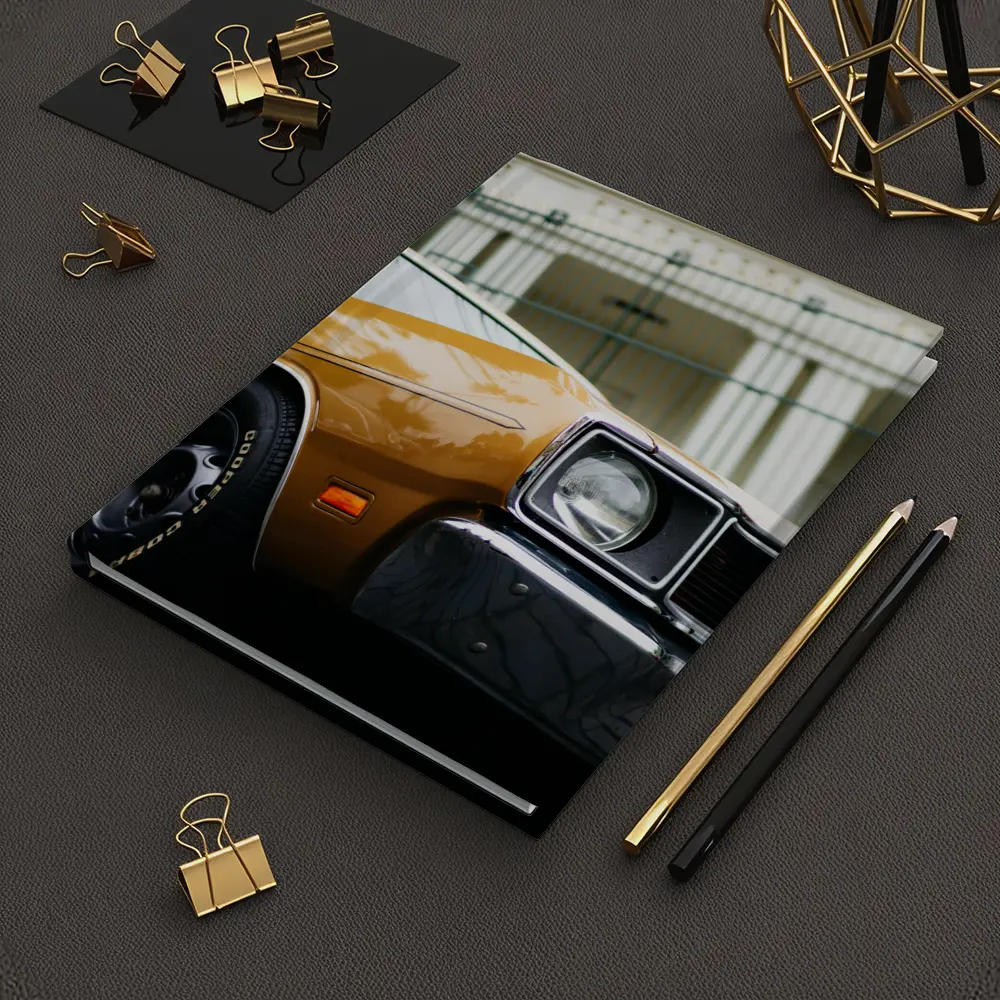 Dodge Charger Classic Muscle Car Street Shot – Notebooks