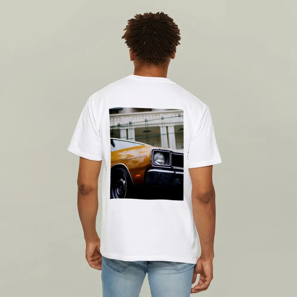 Dodge Charger Classic Muscle Car Street Shot – T-Shirts