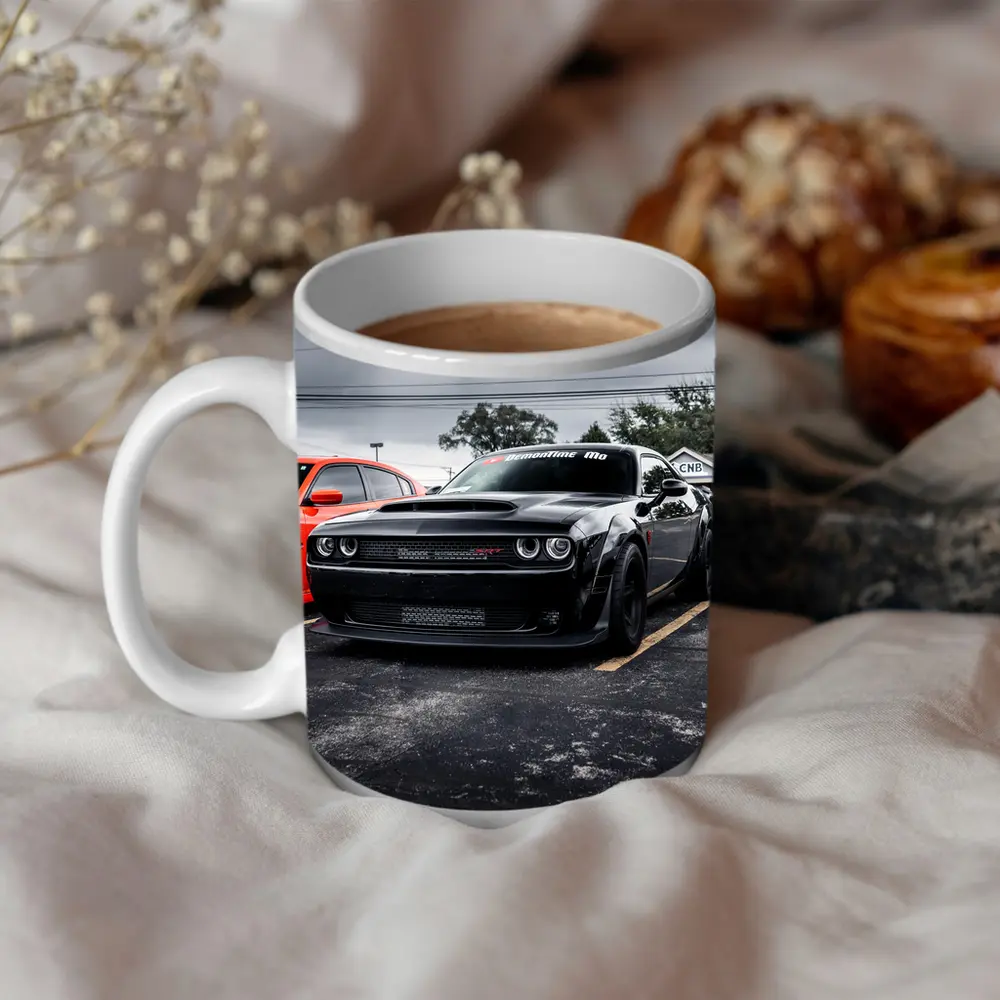 Dodge Challenger SRT Demon Parking Lot – Mugs
