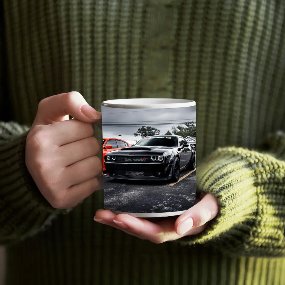 Dodge Challenger SRT Demon Parking Lot – Mugs