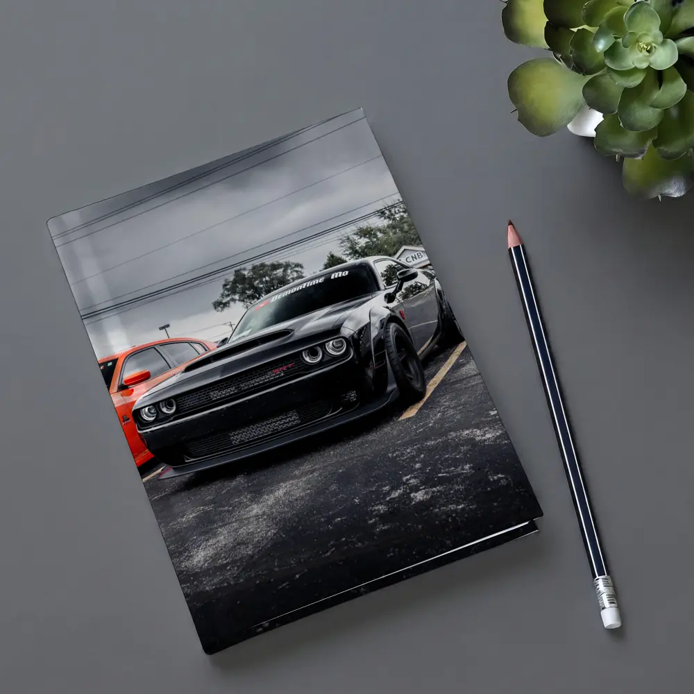 Dodge Challenger SRT Demon Parking Lot – Notebooks