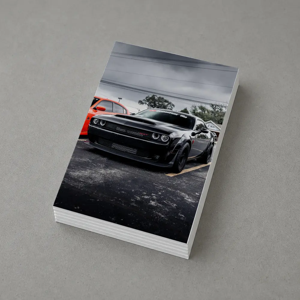 Dodge Challenger SRT Demon Parking Lot – Postcards