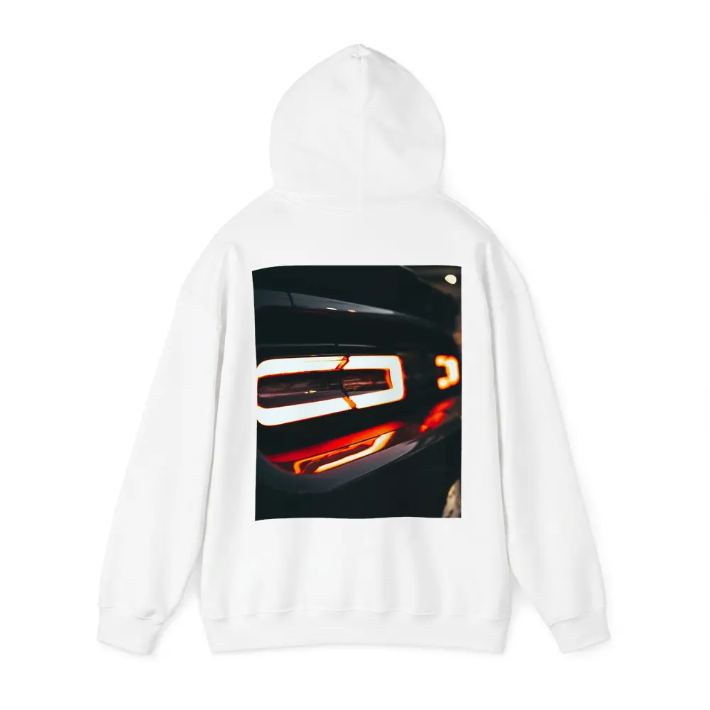 Dodge Challenger Tail Light Dark Close Up – Hoodies