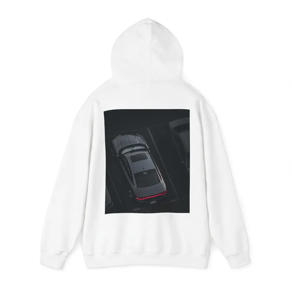 Audi RS7 Aerial View Dark Parking – Hoodies