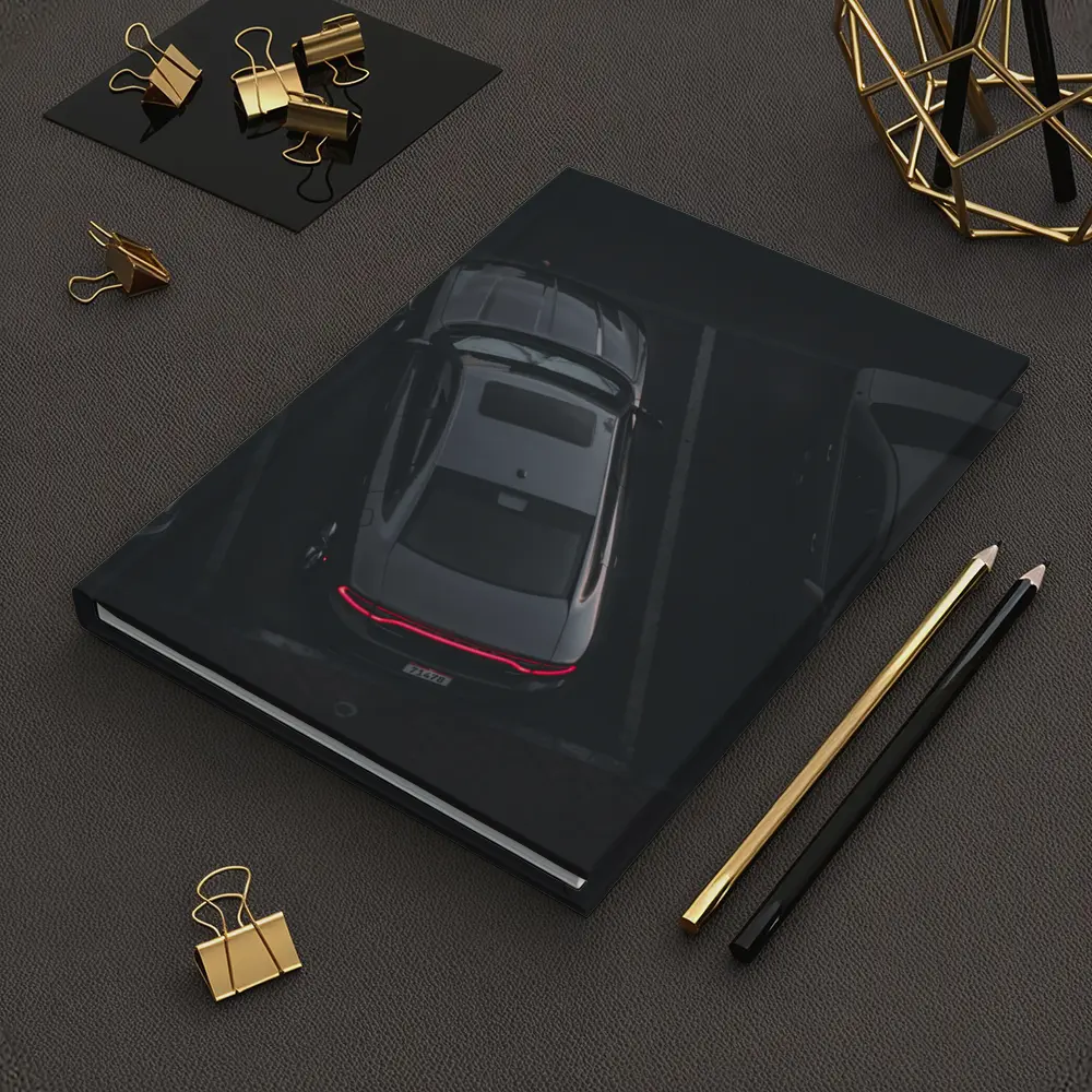 Audi RS7 Aerial View Dark Parking – Notebooks