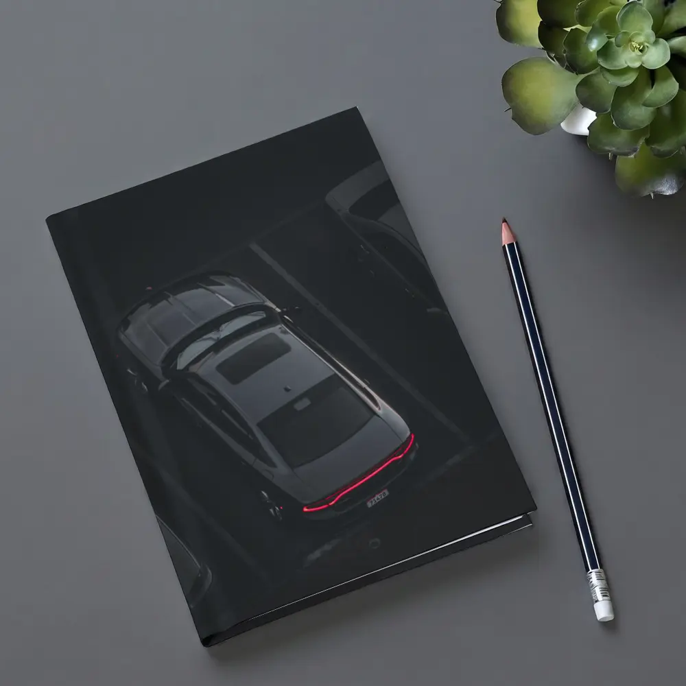 Audi RS7 Aerial View Dark Parking – Notebooks