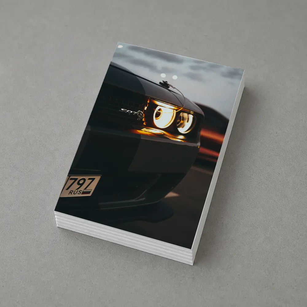 Dodge Challenger SRT Dark Street Night – Postcards