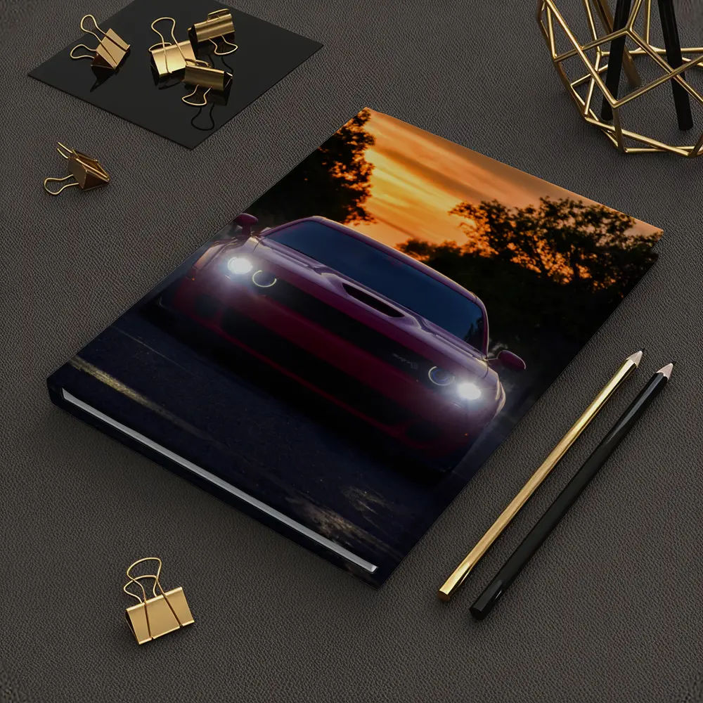 Dodge Challenger SRT at Sunset Road – Notebooks