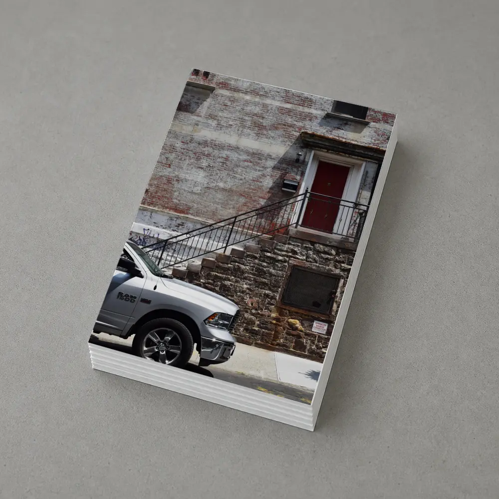 Ram 1500 Truck Urban Brick Building Street – Postcards