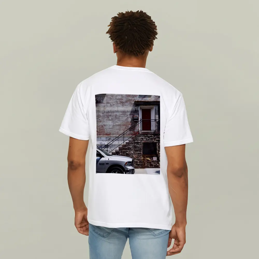 Ram 1500 Truck Urban Brick Building Street – T-Shirts