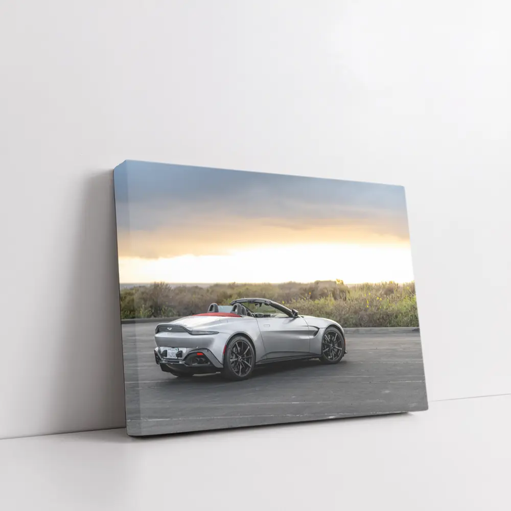 Aston Martin Vantage Roadster Coastal Sunset – Wall Art