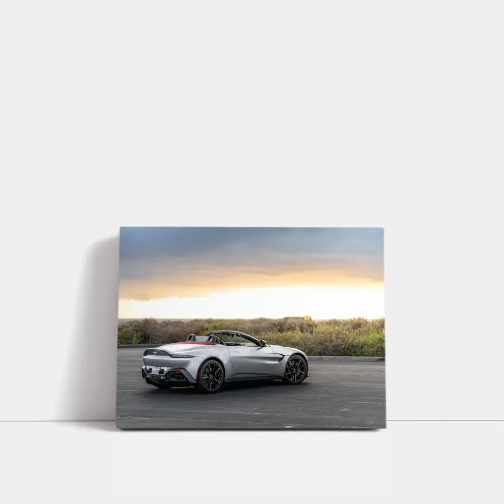 Aston Martin Vantage Roadster Coastal Sunset – Wall Art