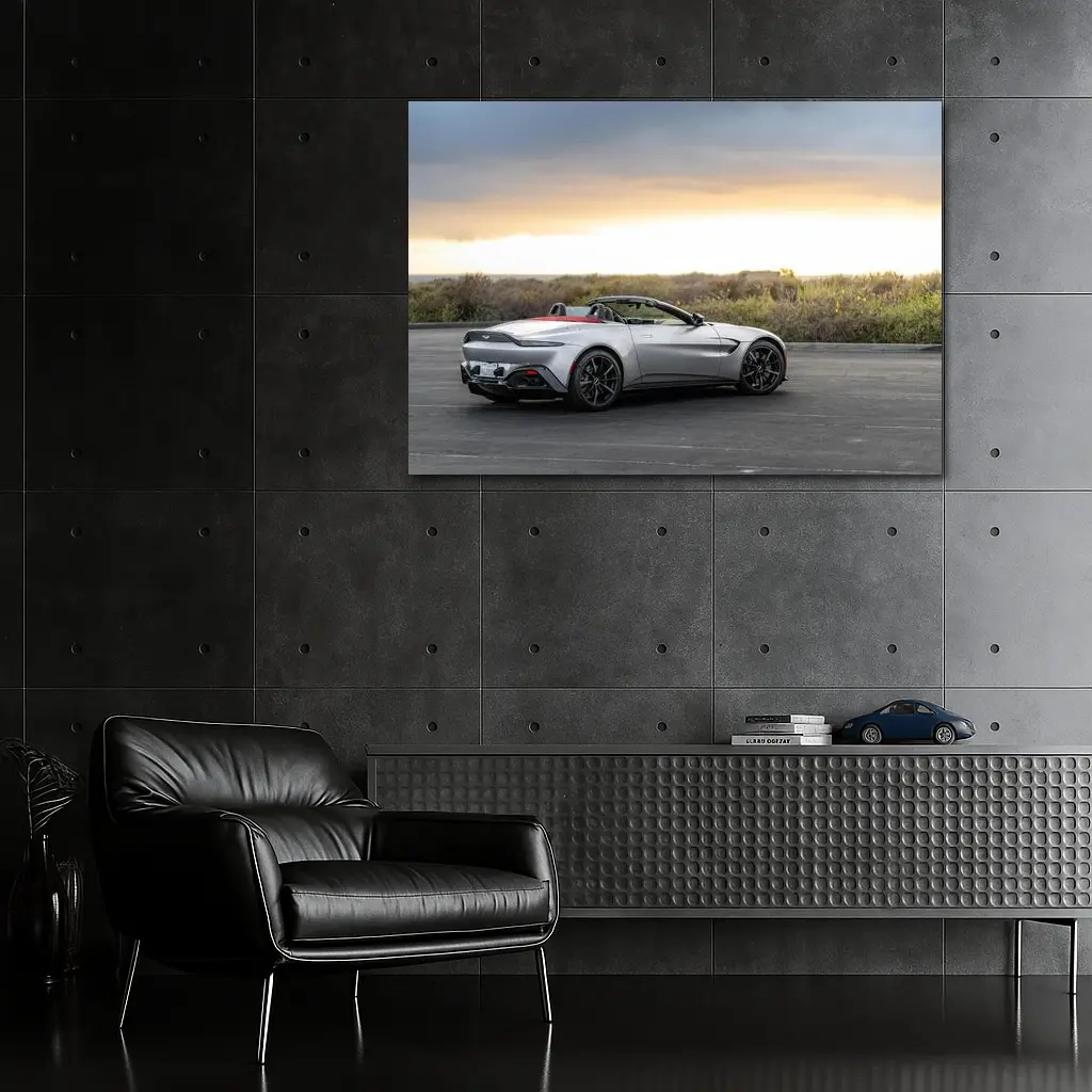 Aston Martin Vantage Roadster Coastal Sunset – Wall Art