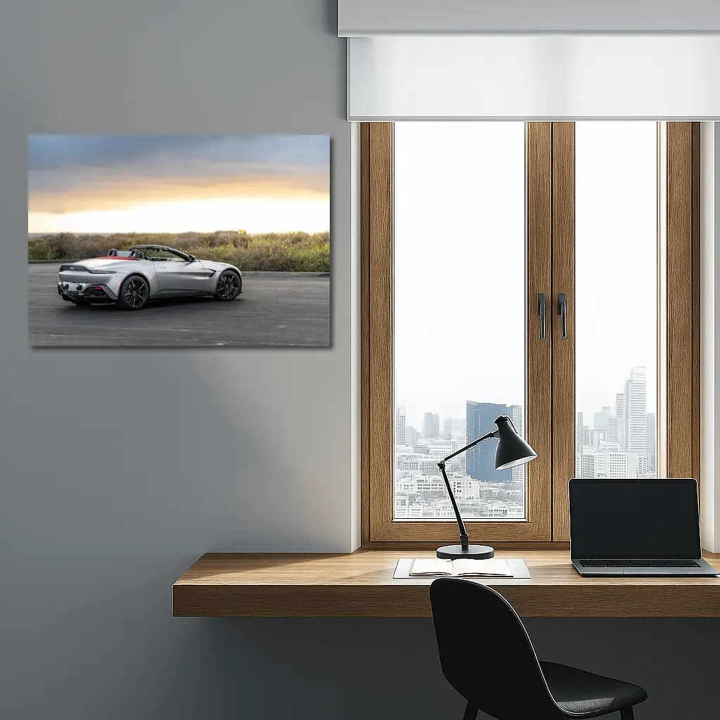 Aston Martin Vantage Roadster Coastal Sunset – Wall Art