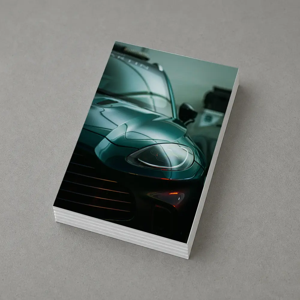 Aston Martin DBX Deep Green Garage Close Up – Postcards