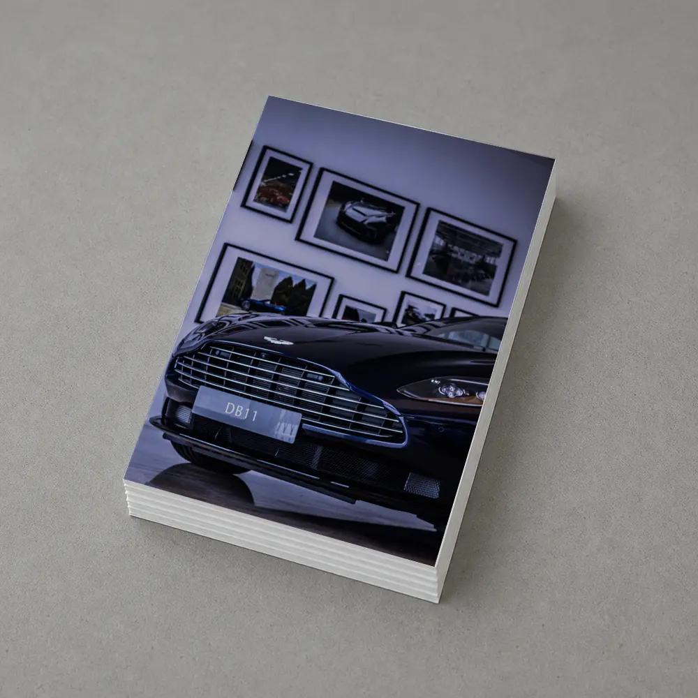 Aston Martin DB11 Dark Showroom Gallery – Postcards