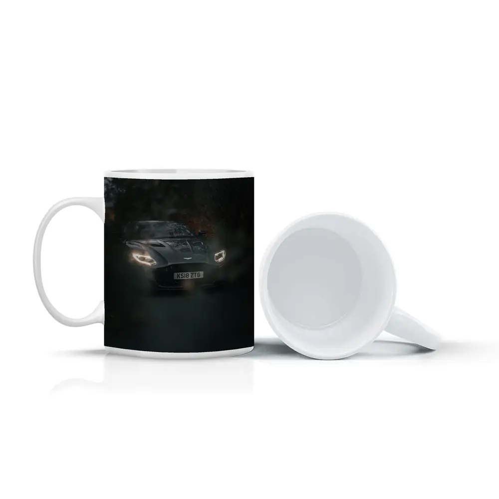 Aston Martin Vantage Dark Moody Forest Road – Mugs