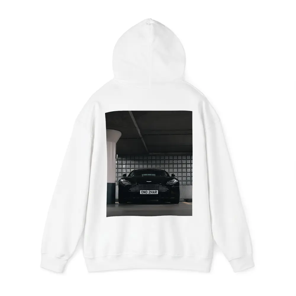 Aston Martin DB11 Black Parking Garage – Hoodies