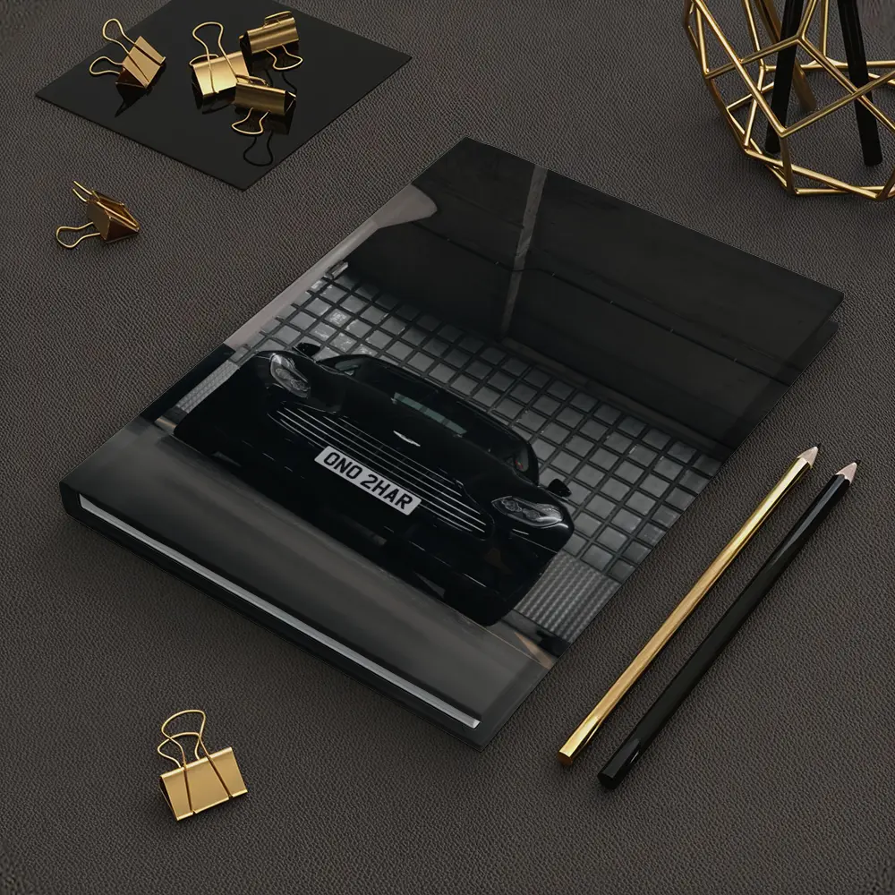 Aston Martin DB11 Black Parking Garage – Notebooks