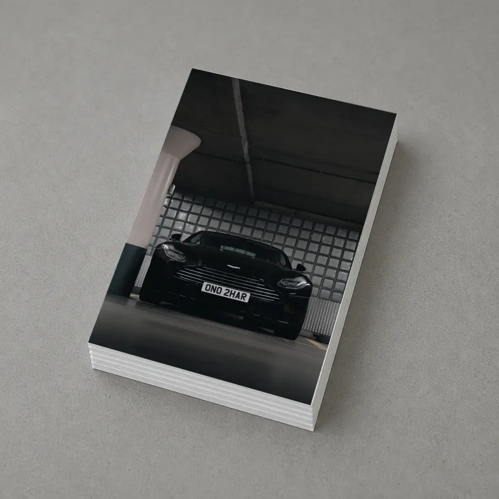 Aston Martin DB11 Black Parking Garage – Postcards