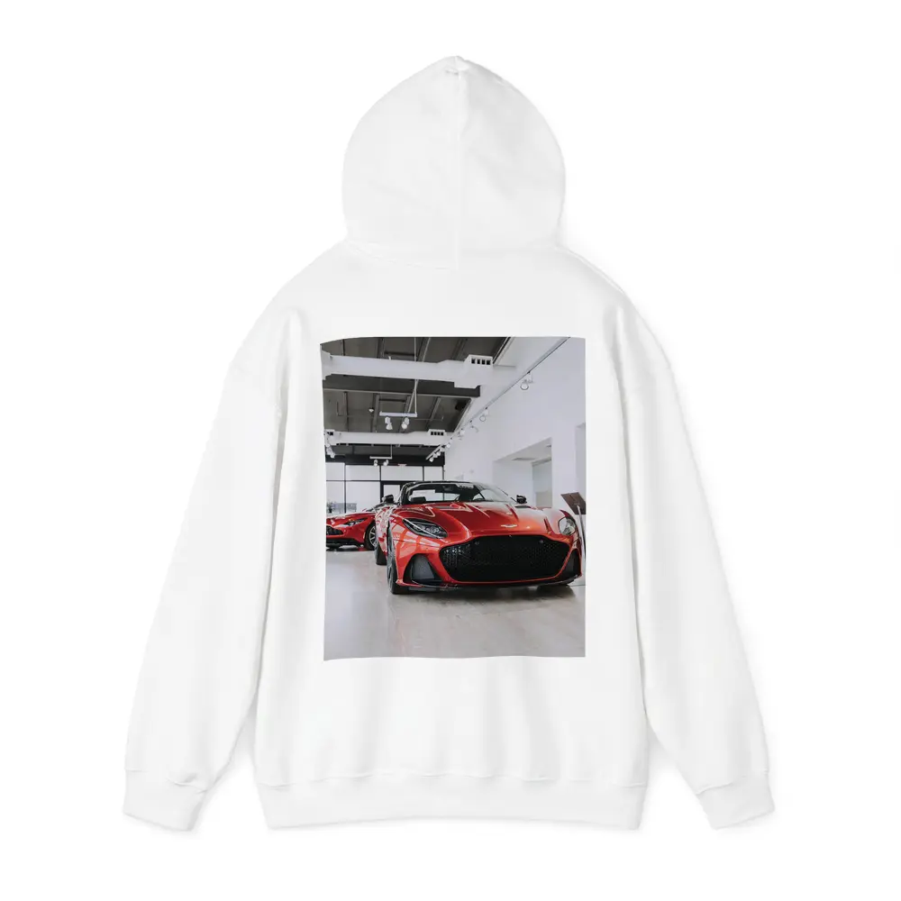 Aston Martin DBS Superleggera Red Showroom – Hoodies