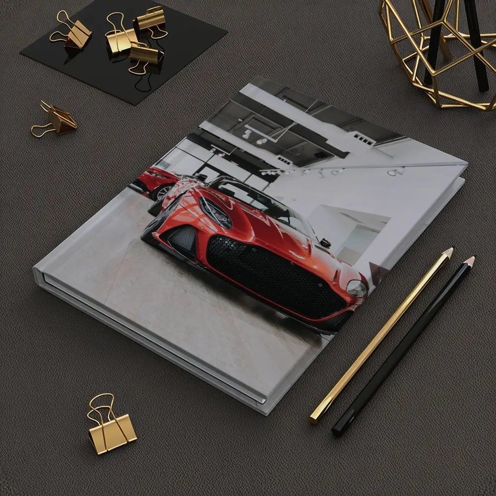 Aston Martin DBS Superleggera Red Showroom – Notebooks