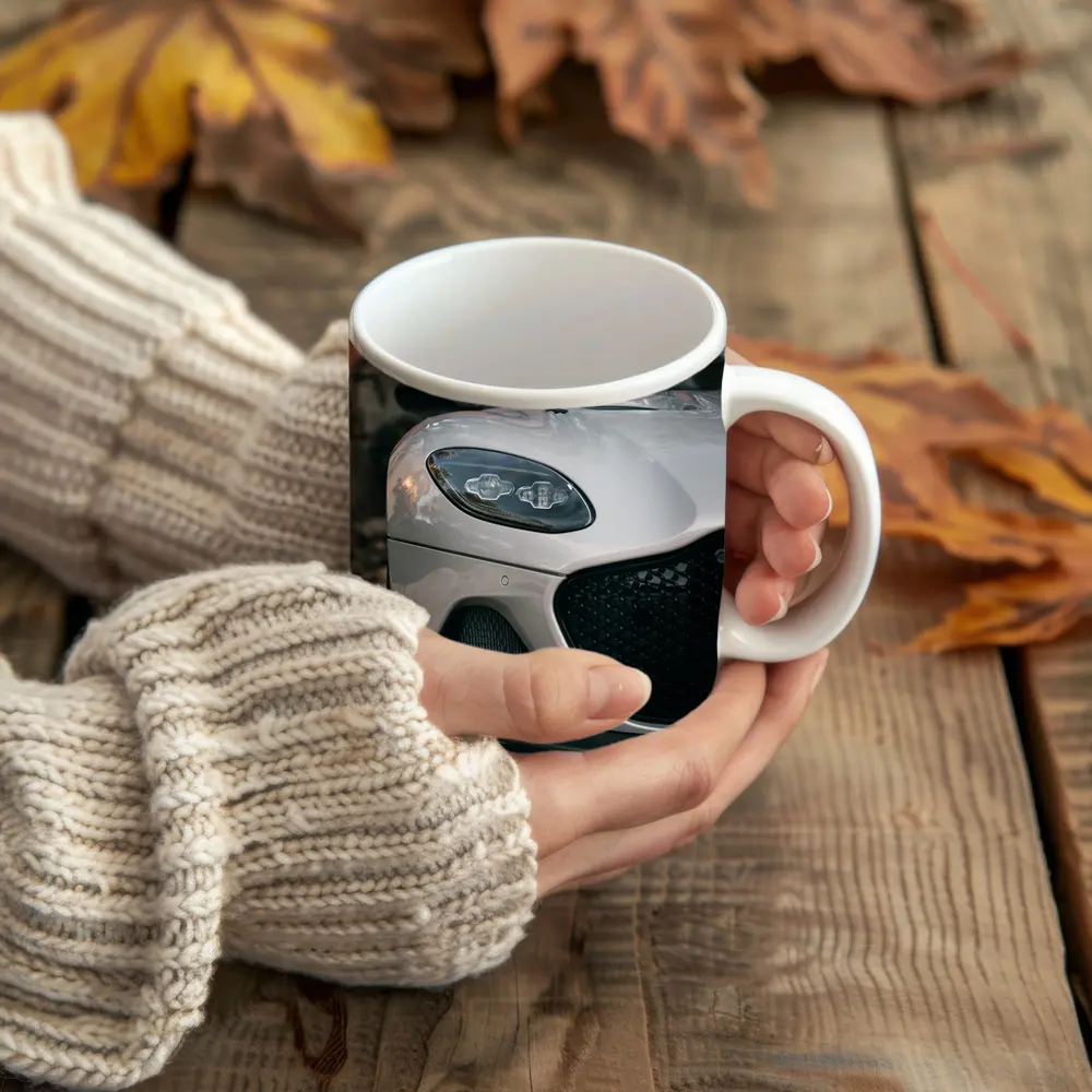 Aston Martin DBS Superleggera Front Close Up – Mugs