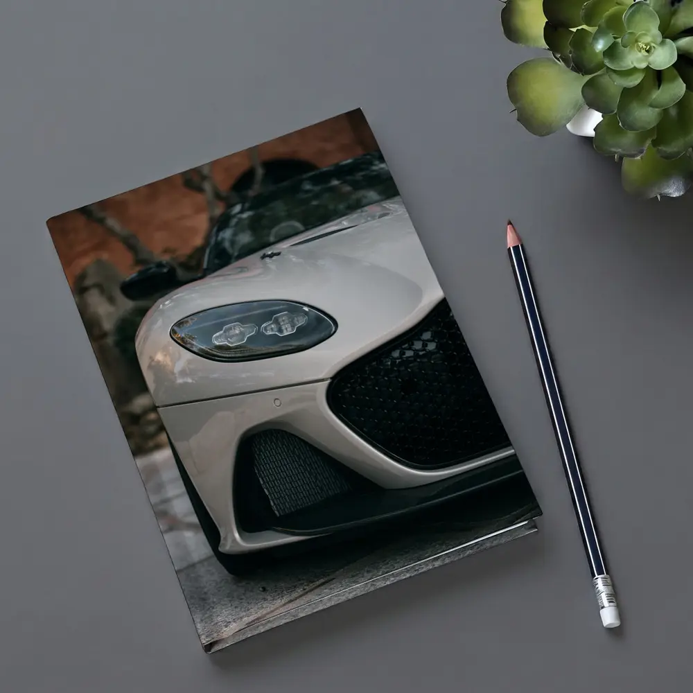 Aston Martin DBS Superleggera Front Close Up – Notebooks