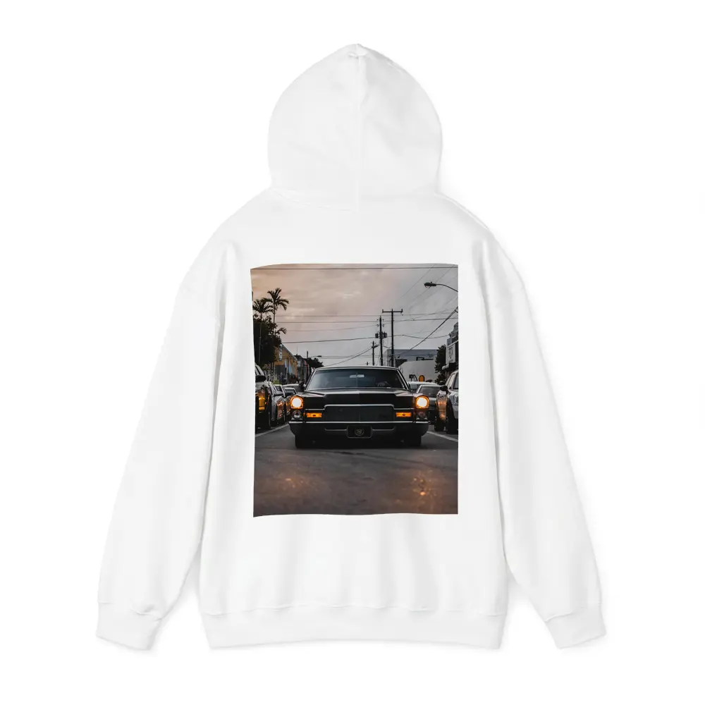 Classic Cadillac DeVille Urban Street Sunset – Hoodies