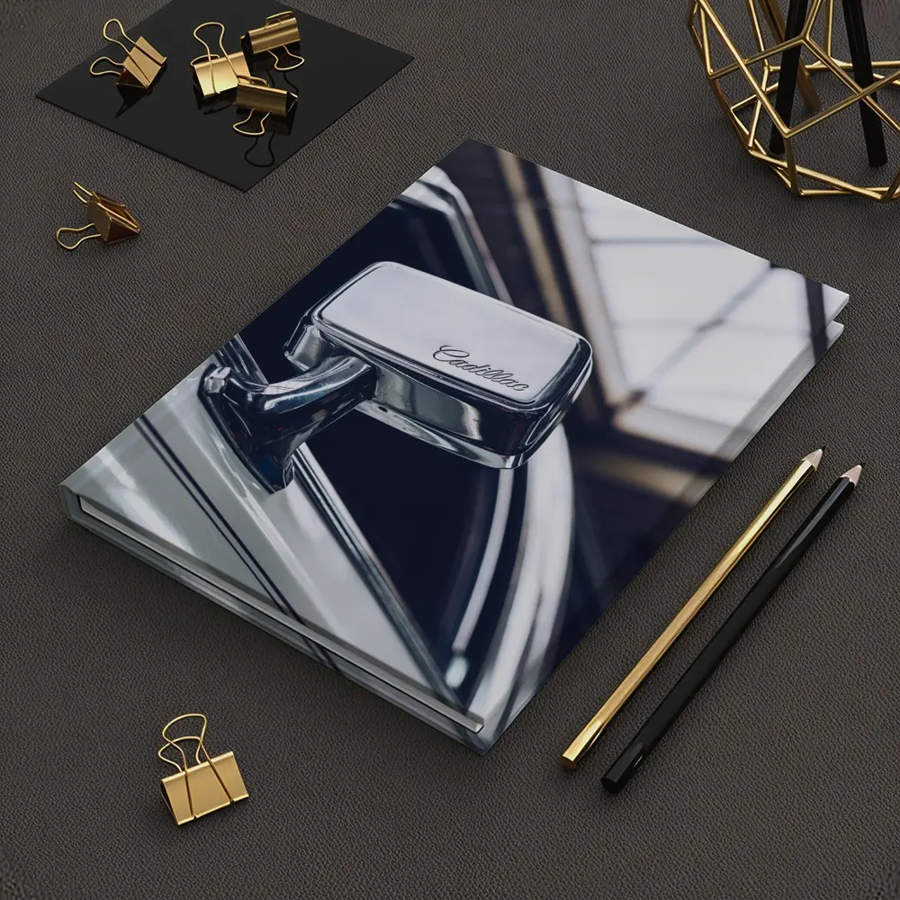 Cadillac Chrome Side Mirror Classic Car – Notebooks